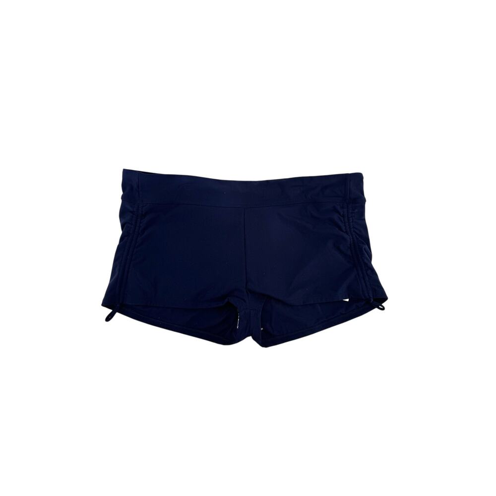 CALIA Women's Mid Rise Swim Short Opulent Blue XXL